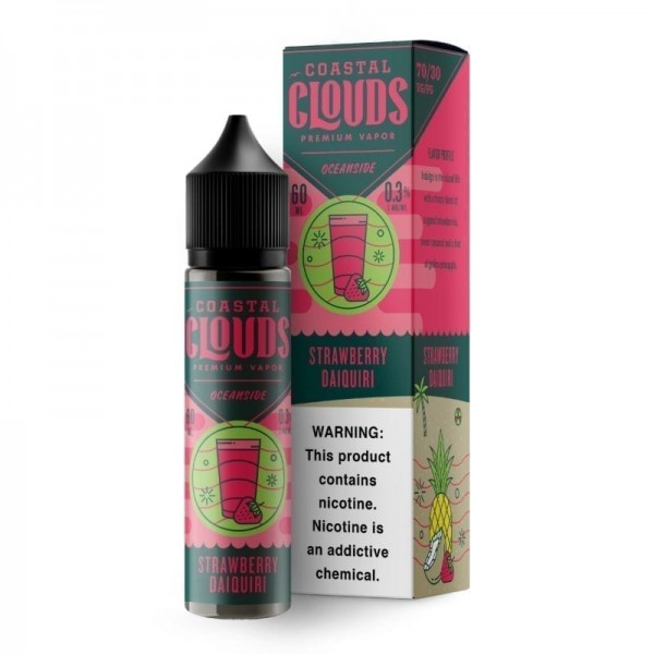 Coastal Clouds – Strawberry Daiquiri 50ml (Shortfill)