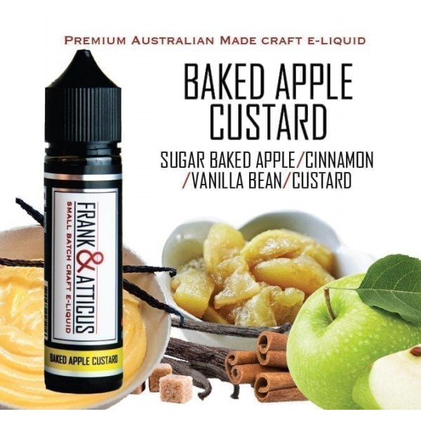 Frank & Atticus – Baked Apple Custard 60ml