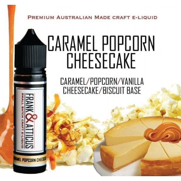 Frank & Atticus – Caramel Popcorn Cheesecake 60ml