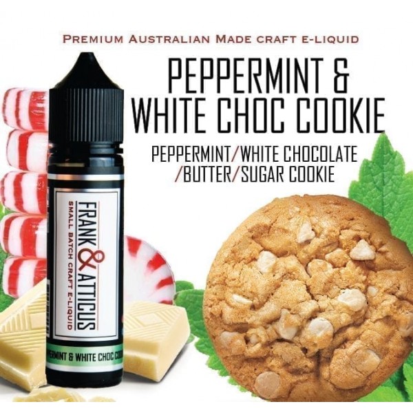 Frank & Atticus – Peppermint & White Choc Cookie 60ml