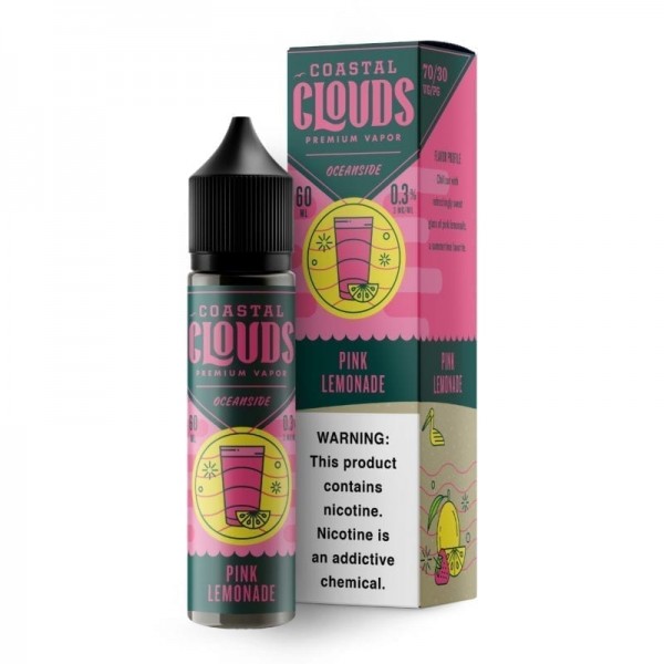 Coastal Clouds – Pink Lemonade 50ml (Shortfill)