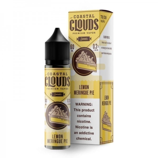 Coastal Clouds – Lemon Meringue Pie 50ml (Shortfill)