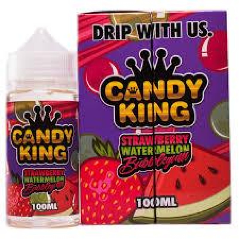 Candy King – Strawberry Watermelon Bubblegum 100ml