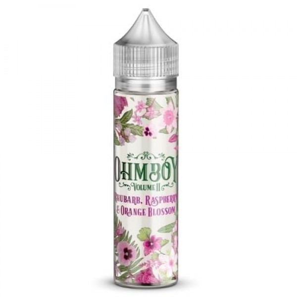 OhmBoy – Rhubarb, Raspberry & Orange Blossom 60ml