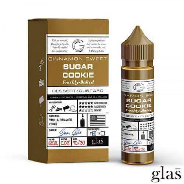 GLAS Basix – SUGAR COOKIE 60ml 0mg