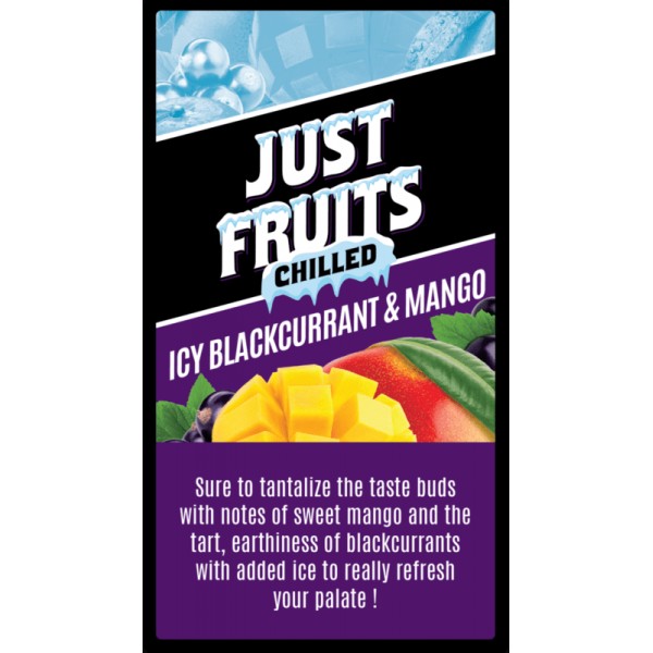 Just Fruits – Icy Blackcurrant & Mango (Chilled) 60ml