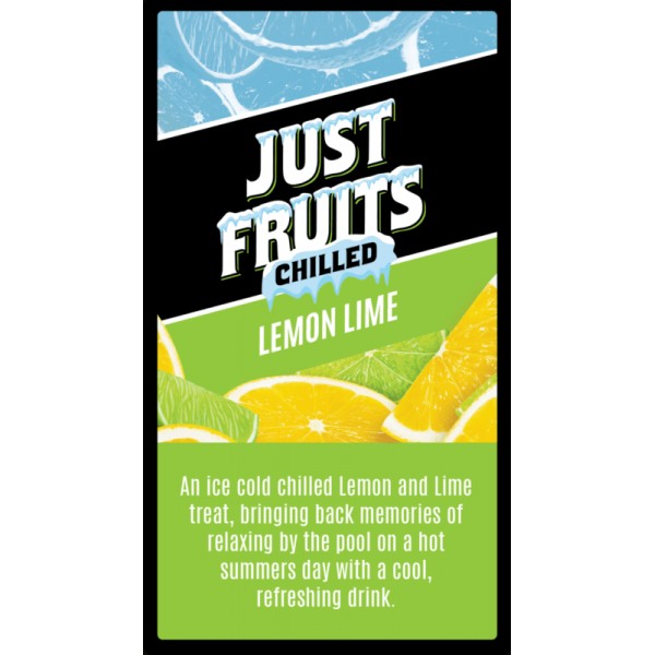 Just Fruits – Lemon Lime (Chilled) 60ml