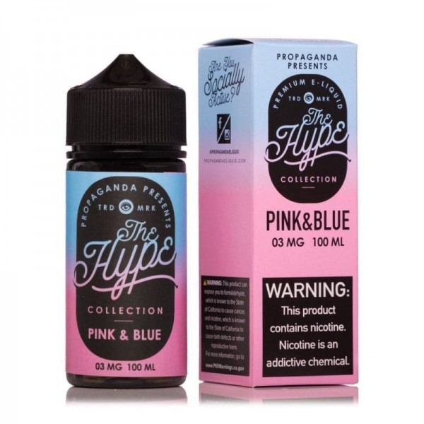 Propaganda The Hype Collection – Pink & Blue 100ml 0mg