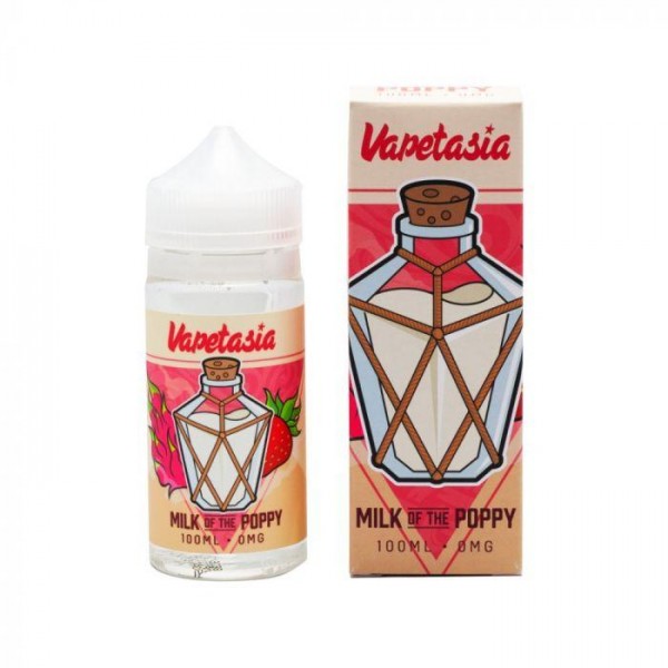 VAPETASIA – Milk Of The Poppy 100ml 0mg