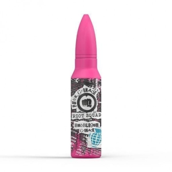 Riot Squad (Punk Grenade) – Bubblegum Grenade 60ml 0mg