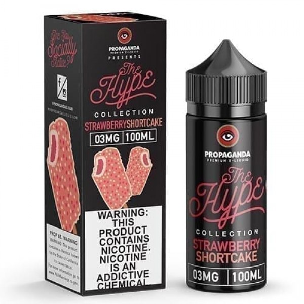 Propaganda The Hype Collection – Strawberry Shortcake 100ml 0mg