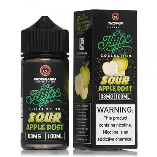 Propaganda The Hype Collection – Sour Apple Dust 100ml 0mg