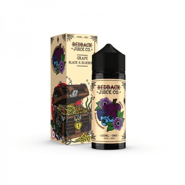 Redback Juice Co – Grape, Black & Blueberry 100ml