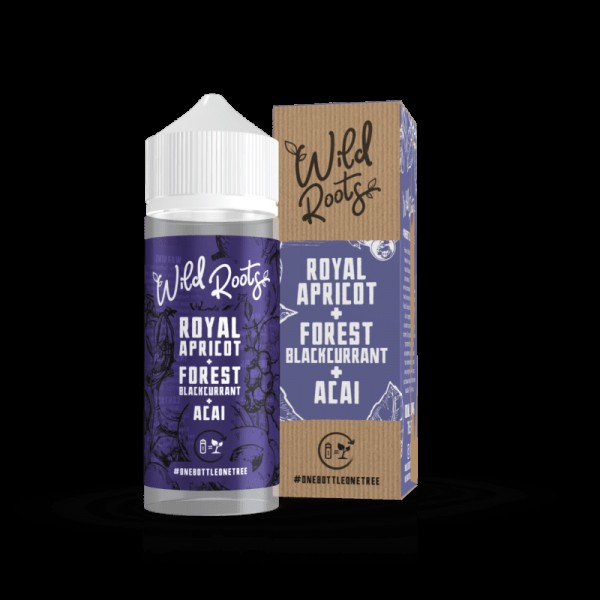 Wild Roots – Royal Apricot | Forest Blackcurrant | Acai 100ml