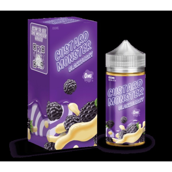 Custard Monster – Blackberry 100ml