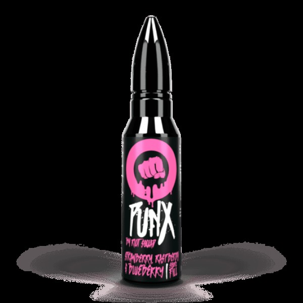 PUNX by Riot Squad – Strawberry, Raspberry & Blueberry 60ml